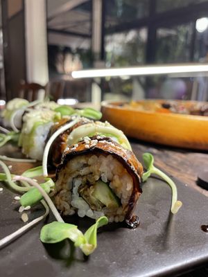 Caterpillar   at Golden State Vegan Sushi in Bangkok