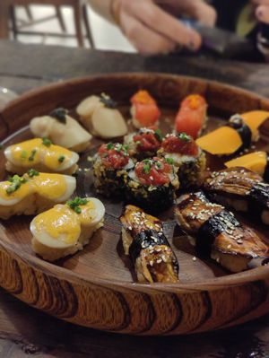  at Golden State Vegan Sushi in Bangkok