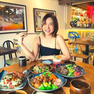 Plant-Based Japanese-California Fusion Food at Golden State Vegan Sushi in Bangkok