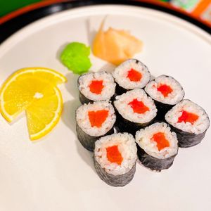 Tuna Maki - Marinated Watermelon 'Tuna' at Golden State Vegan Sushi in Bangkok