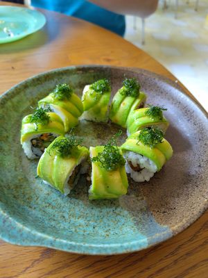  at Golden State Vegan Sushi in Bangkok