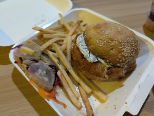 Much better than the delivery photo lets on at Golden State Vegan Sushi in Bangkok