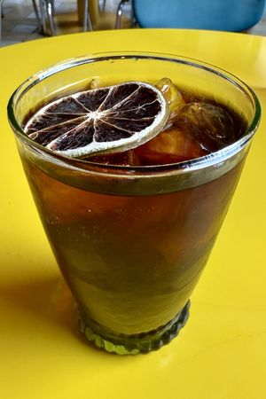 Berry Kombucha  at Golden State Vegan Sushi in Bangkok