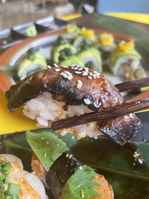   at Golden State Vegan Sushi in Bangkok