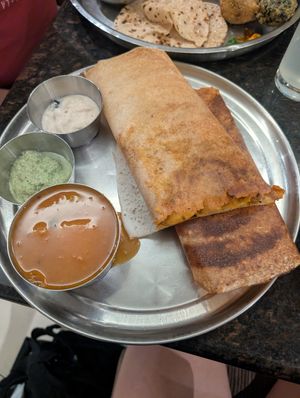 Mushroom dosa at Ashiana Vegetarian Restaurant in Nairobi