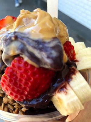 Acai bowl  at Fruitologist in Bondi