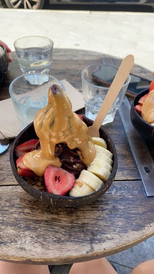 Acai bowl with peanut butter is a must!  at Fruitologist in Bondi