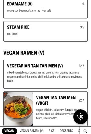   at Shizuku Ramen & Craft Beer in Abbotsford