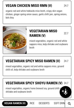   at Shizuku Ramen & Craft Beer in Abbotsford