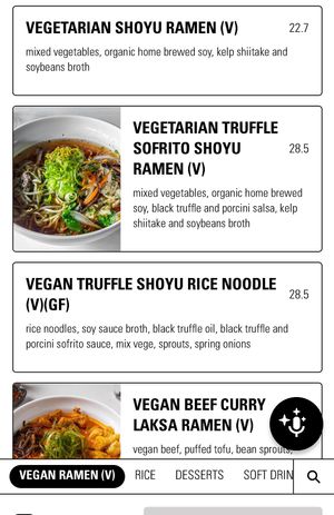   at Shizuku Ramen & Craft Beer in Abbotsford