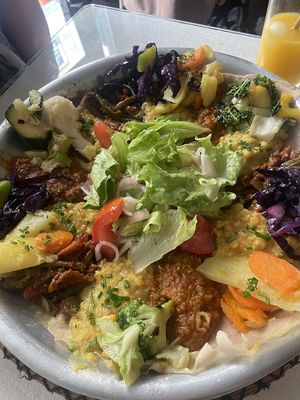 Mixed plate  at Godjo in Paris