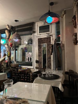 An eclectic environment   at Godjo in Paris