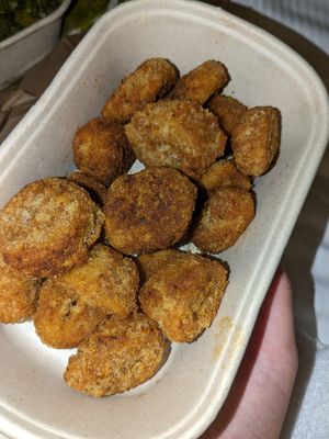 Soya Chaap Kurkure (aka nuggies!!) at The Bodhi Cafe in Mumbai