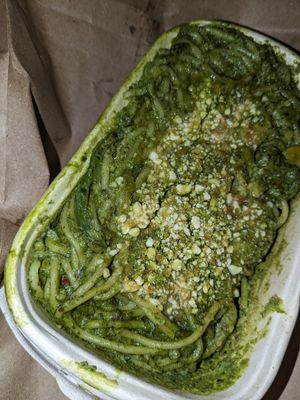 Truffle Genoaise Pesto Pasta at The Bodhi Cafe in Mumbai