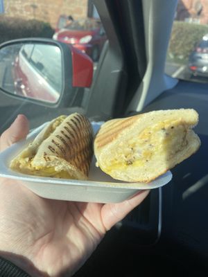 Chickpea tuna  at Vegan Earth in Ayr