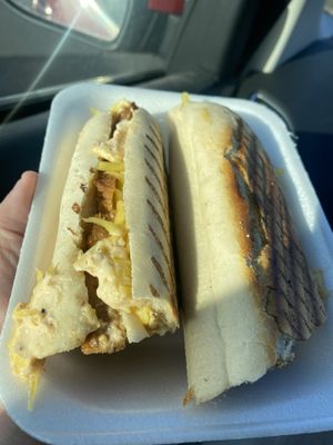 Cajun steak   at Vegan Earth in Ayr