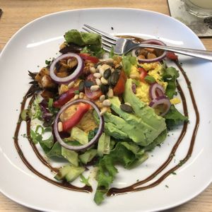 Buddha bowl  at Vegan Earth in Ayr