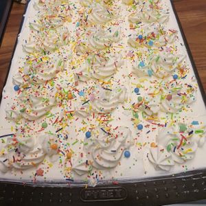 Plant based fruit trifle😯 at Vegan Earth in Ayr