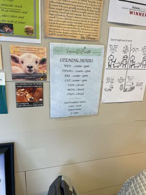   at Vegan Earth in Ayr