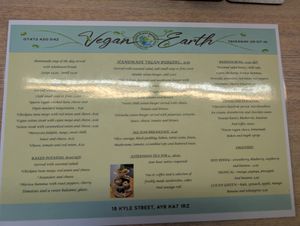  at Vegan Earth in Ayr