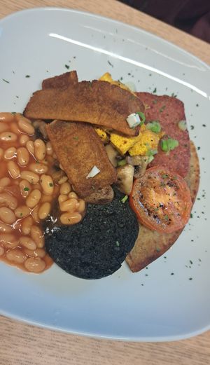 All day breakfast at Vegan Earth in Ayr