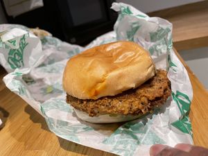 sneaky cluckster #Veganuary at Oowee Vegan in South West London