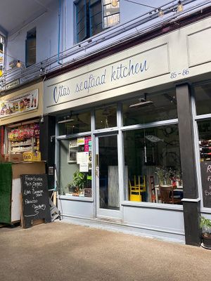 Seafood kitchen directly across from Oowee 🤢  at Oowee Vegan in South West London