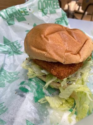 Ocean Burger  at Oowee Vegan in South West London