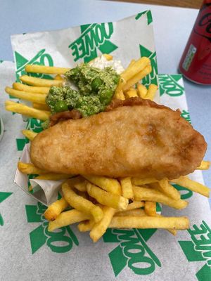 F!sh N' Chips  at Oowee Vegan in South West London