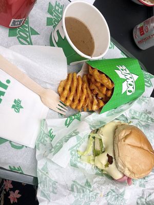   at Oowee Vegan in South West London