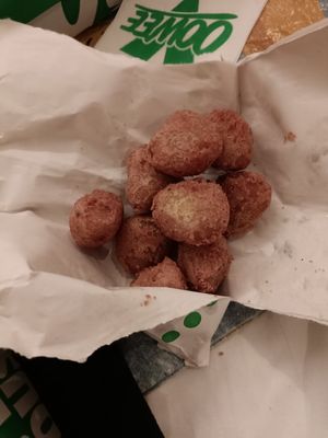 Chilli cheese nuggets at Oowee Vegan in South West London