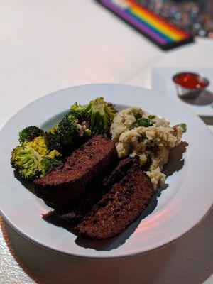 Impossible Meatloaf at Instant Karma Hot Dogs in Joplin