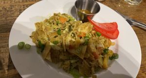 Vegan vegetable Kottu at Carmo in New Orleans