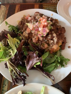 Delicious Rico dish made vegan!   at Carmo in New Orleans