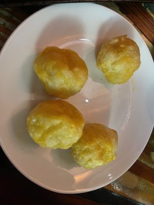 Brazilian cheese bread  at Carmo in New Orleans