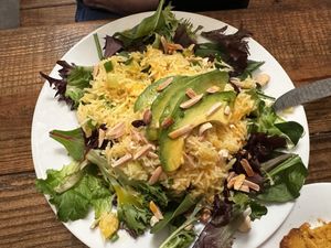 Salad with rice - 16$  at Carmo in New Orleans