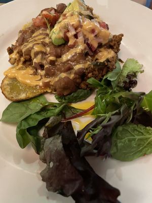 Potatoes and beans  at Carmo in New Orleans