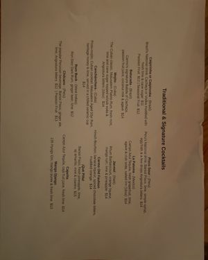 Cocktails at Carmo in New Orleans