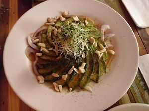 avocado sashimi at Carmo in New Orleans