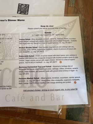   at Carmo in New Orleans