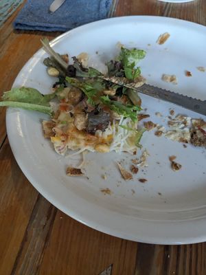 Vietnamese Banquets with Tofu & Vegan Cheese -- we demolished it before I remembered to take a photo. at Carmo in New Orleans