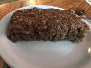Banana cake at Carmo in New Orleans