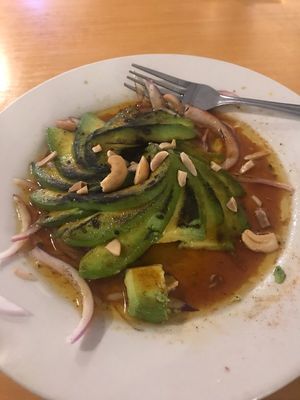 Cajun seared avocado  at Carmo in New Orleans