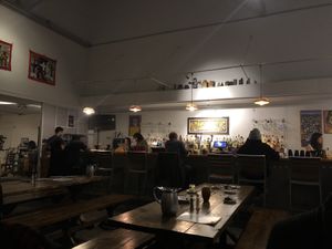 Atmosphere in dining room at Carmo in New Orleans