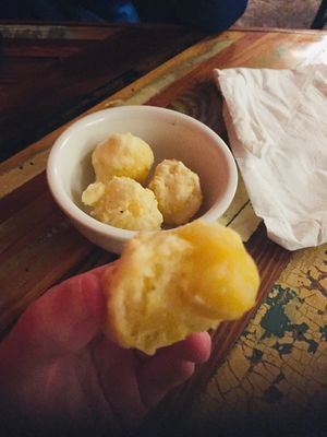 Pão de queijo— AMAZING!!! at Carmo in New Orleans