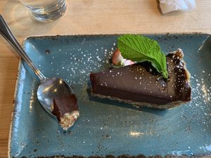 Ganache torte   at Milestones in Victoria