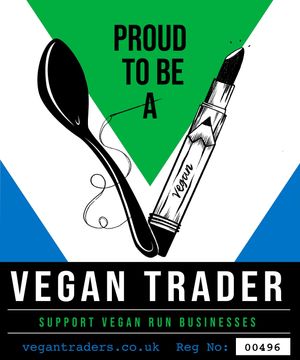 Accredited member of the Vegan Traders Union, your go-to place to find vegan run businesses. at New Dawn Vegan Coffee Shop in Borrowdale