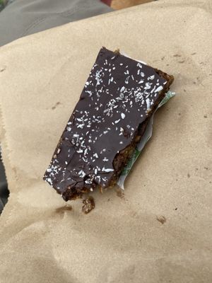 This will help you climb a mountain or run round the lake  at New Dawn Vegan Coffee Shop in Borrowdale