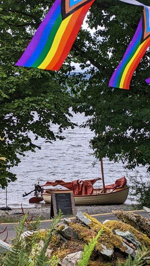 Visit via boat⛵ at New Dawn Vegan Coffee Shop in Borrowdale