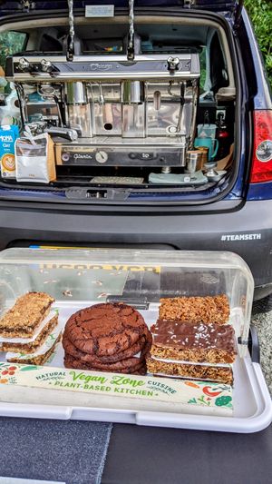  at New Dawn Vegan Coffee Shop in Borrowdale